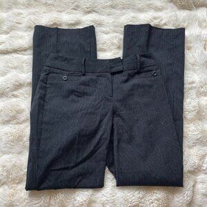 Y2K Low-Rise Black Pinstripe Pants